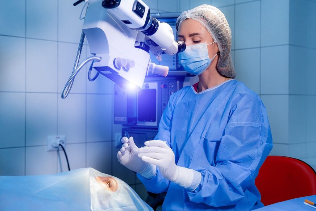 Smile-Laser laser eye surgery